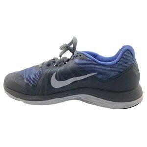 Nike Dual Fusion X2 Running Shoes Women Size 7.5 Gray/Blue Sneakers‎